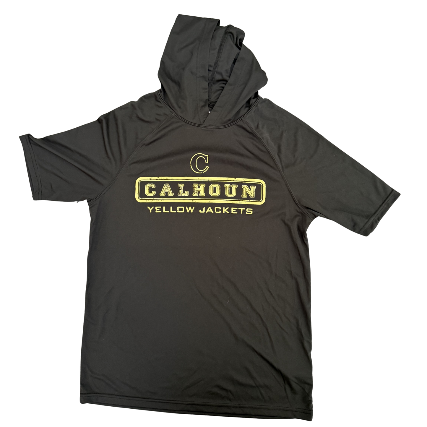 Calhoun Yellow Jackets Hoodies Dry Fit Shirt