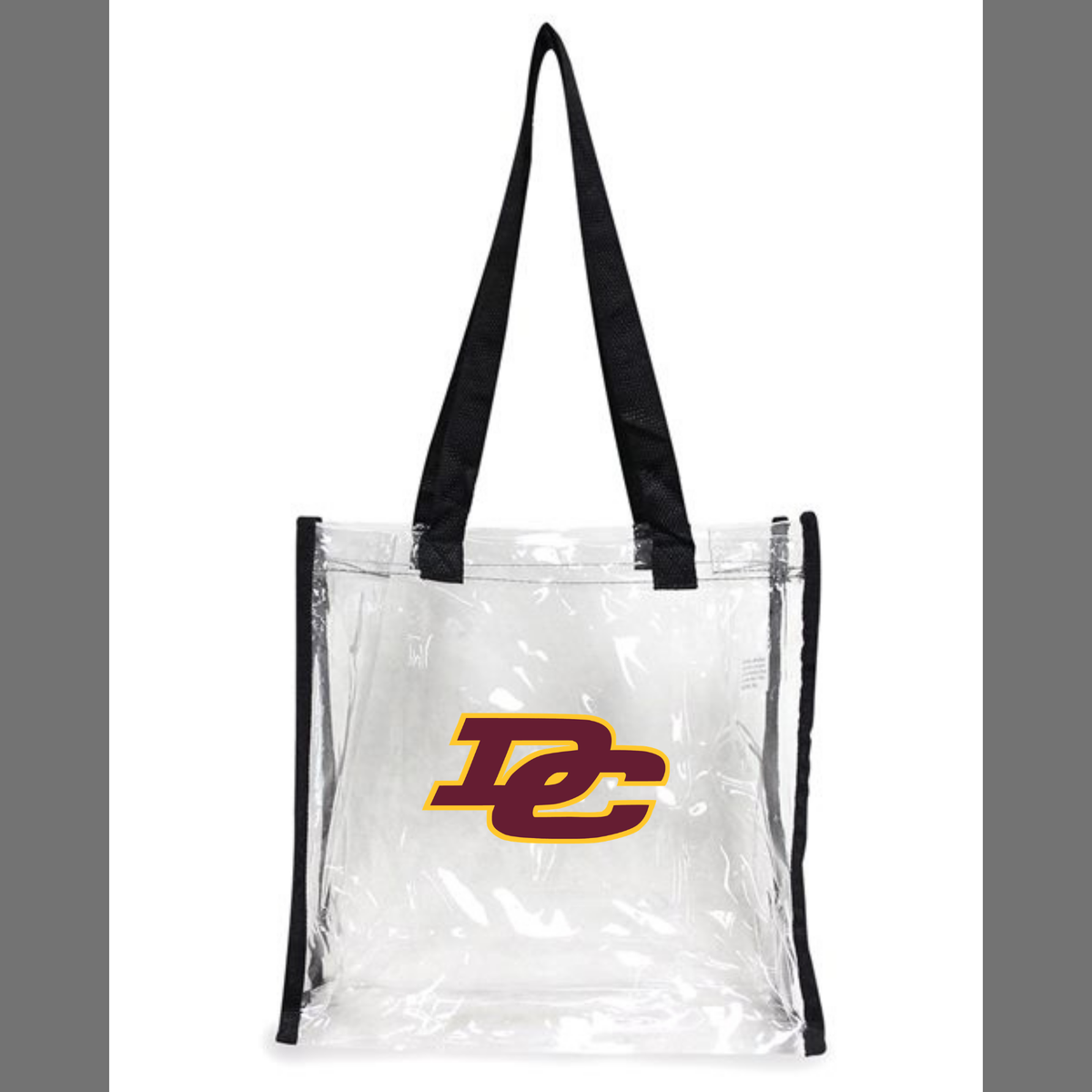 Dade County Wolverines Clear Bag