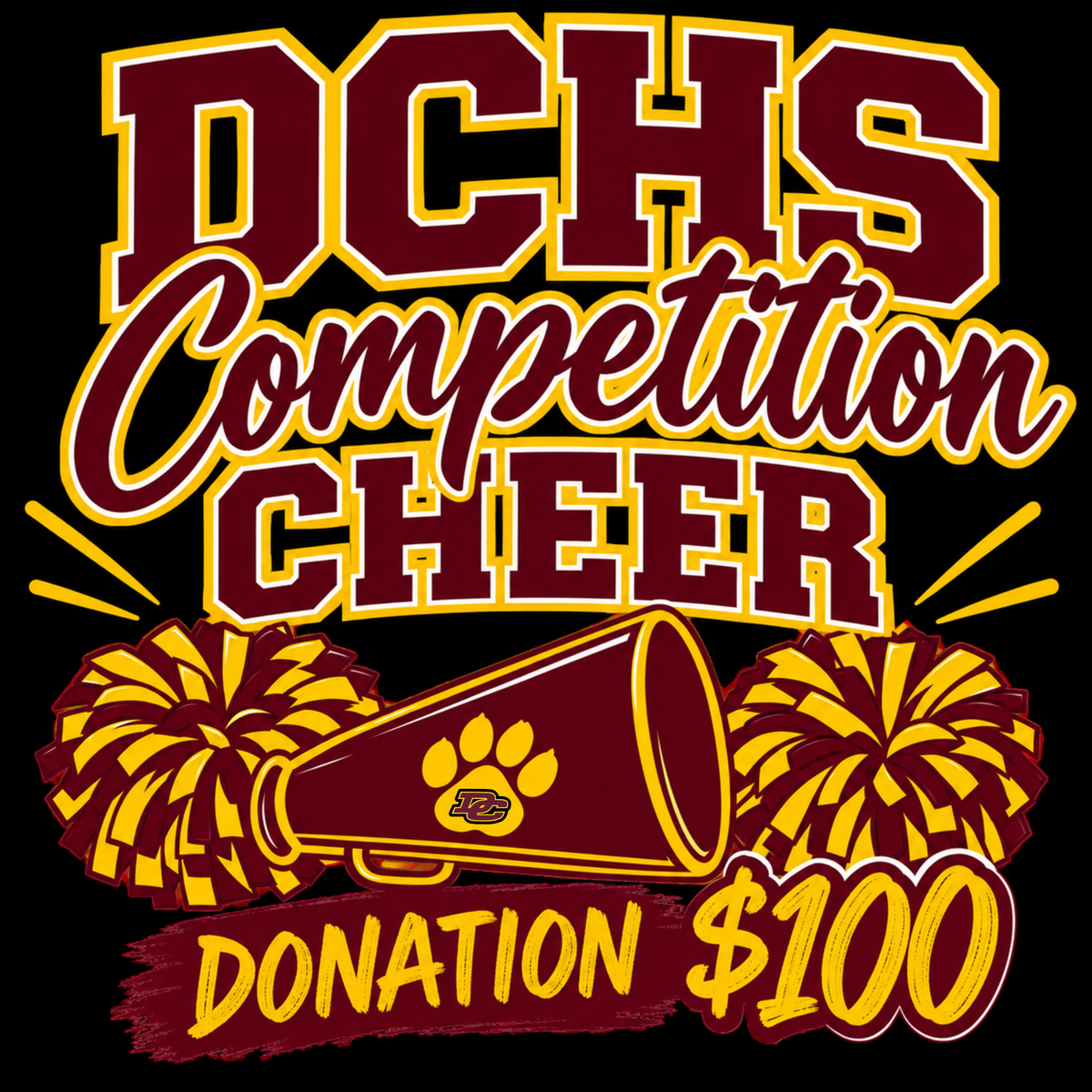 DCHS Competition Cheer Donation
