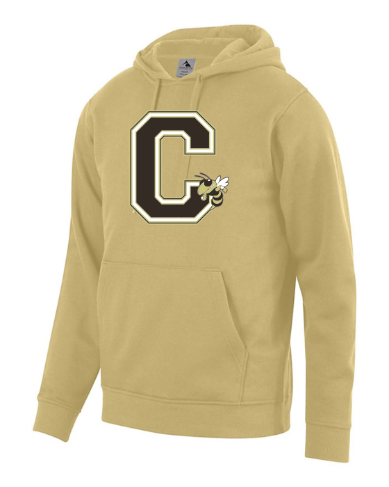 Gold Hoodie with 'C'