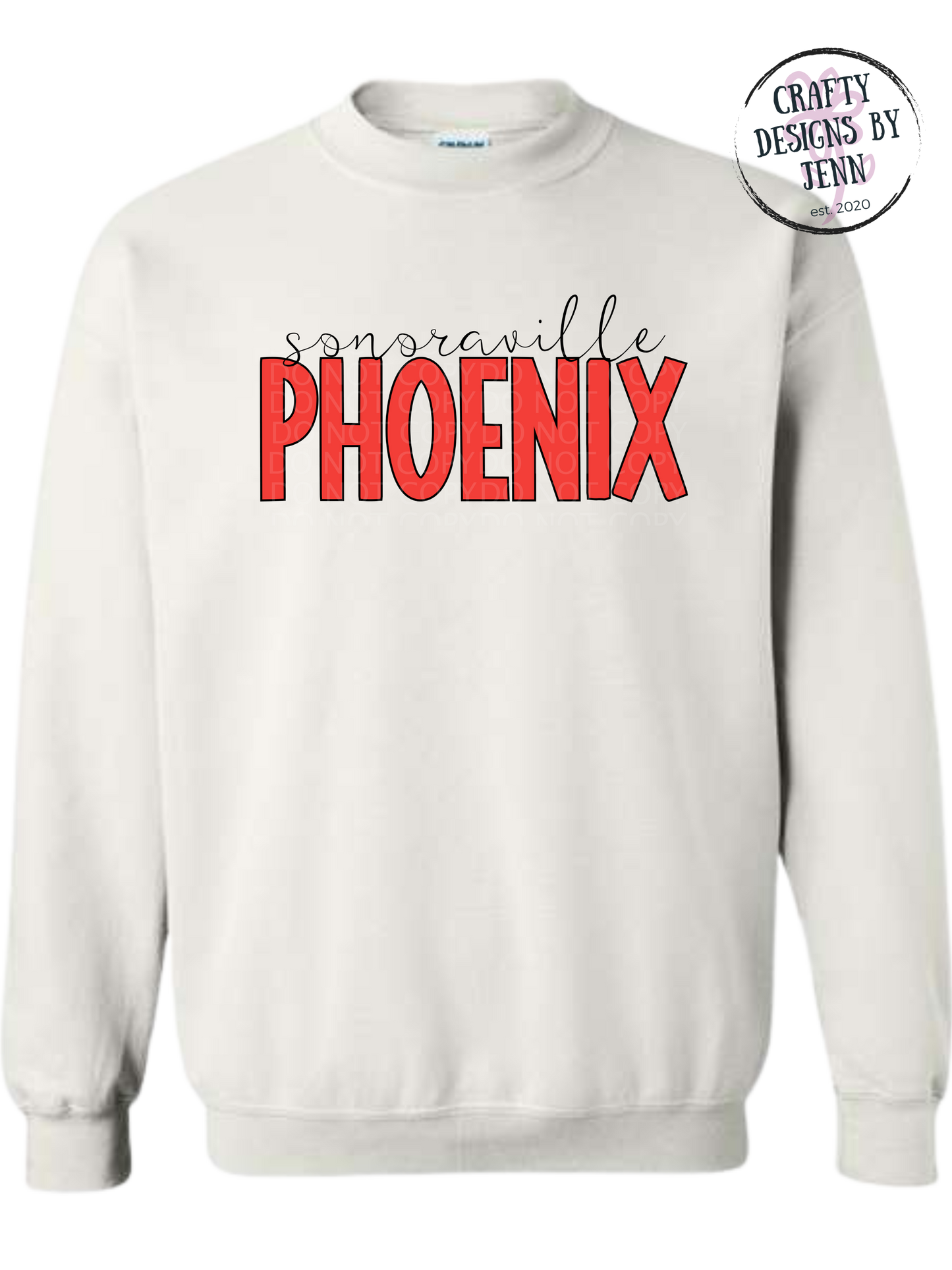 Sonoraville White Sweatshirt