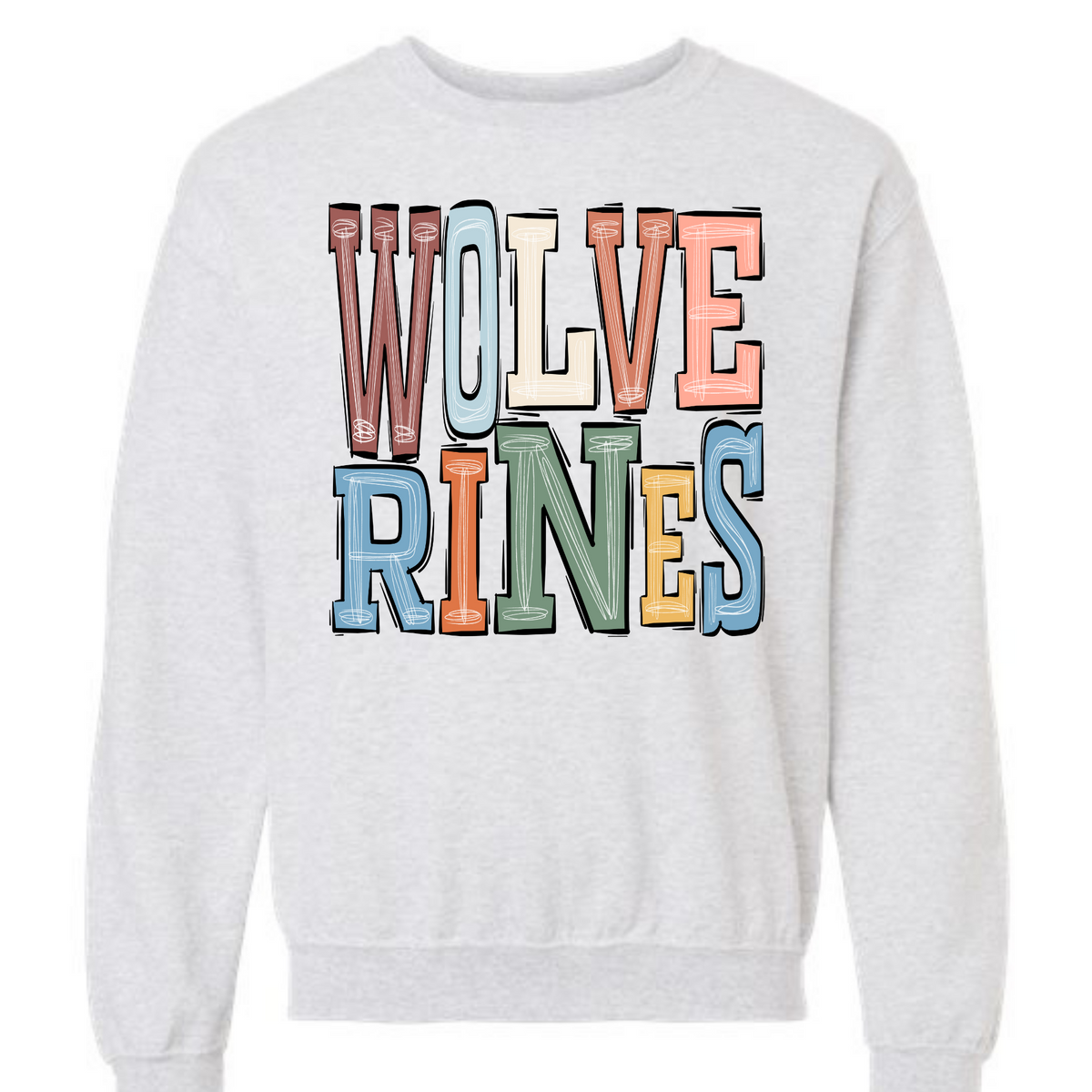 BoHo Wolverines Sweatshirt