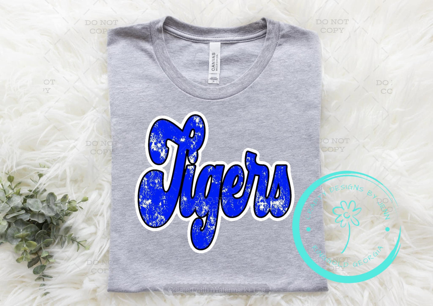 Retro Grunge Tigers