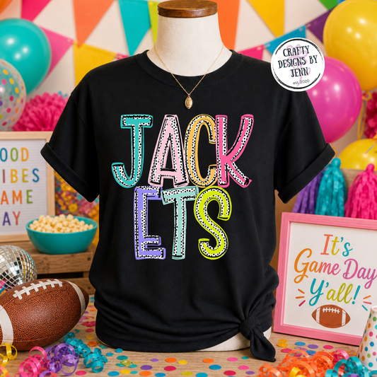 Dixie Dots YELLOW JACKETS