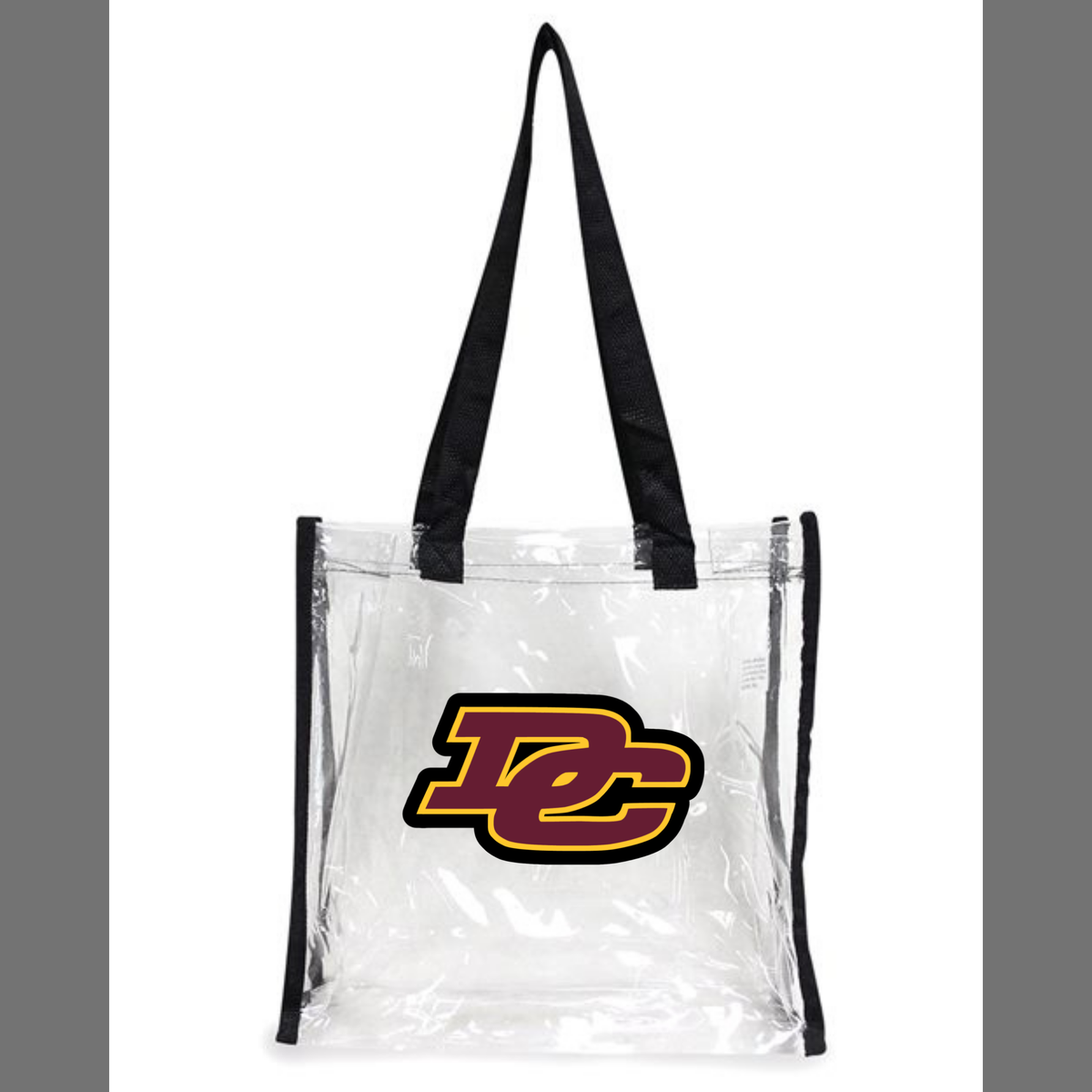 Dade County Wolverines Clear Bag