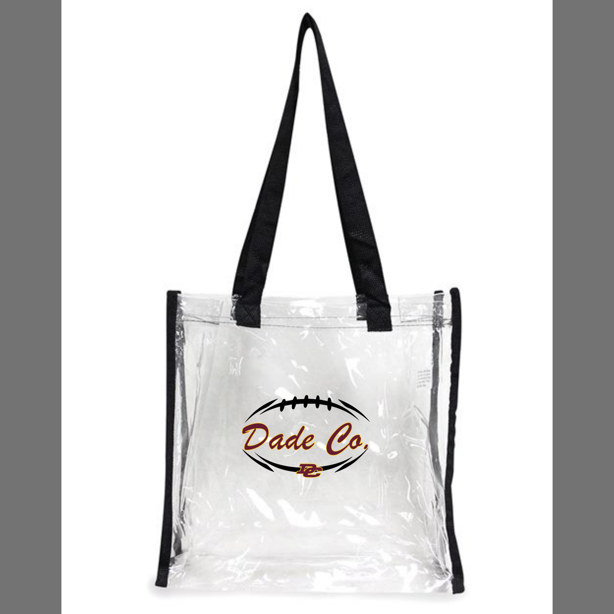 Dade County Wolverines Clear Bag