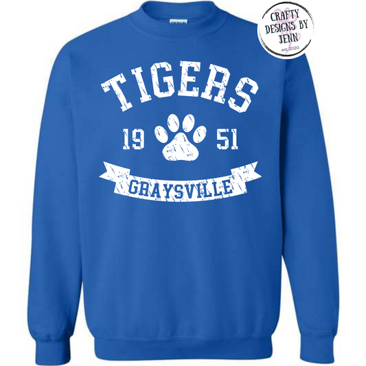 GES PTO Graysville TIGERS sweatshirt