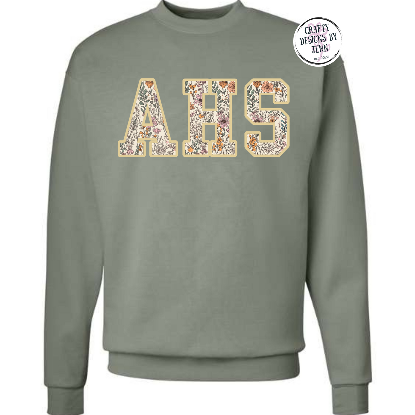 AHS Floral Sweatshirt