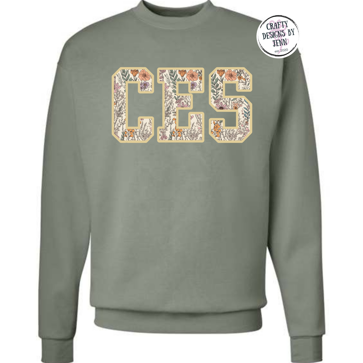 CES Floral Sweatshirt