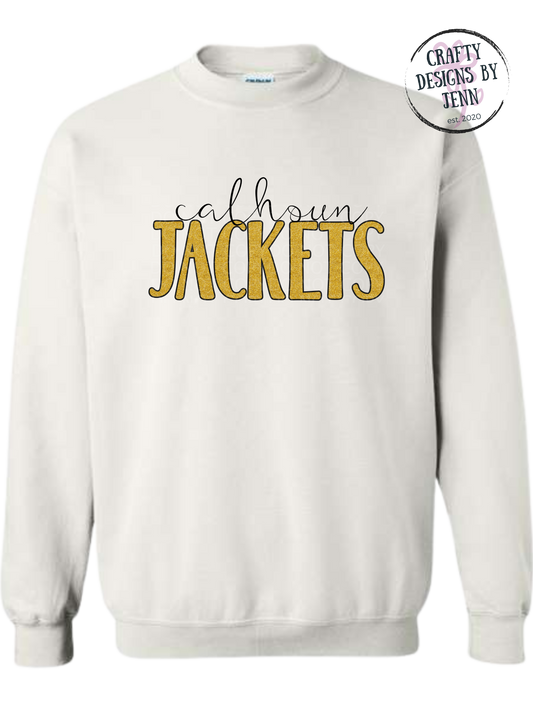 Calhoun Jackets Crewneck Sweatshirt White