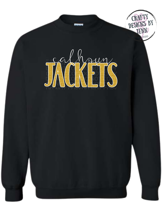 Calhoun Jackets Crewneck Sweatshirt Black