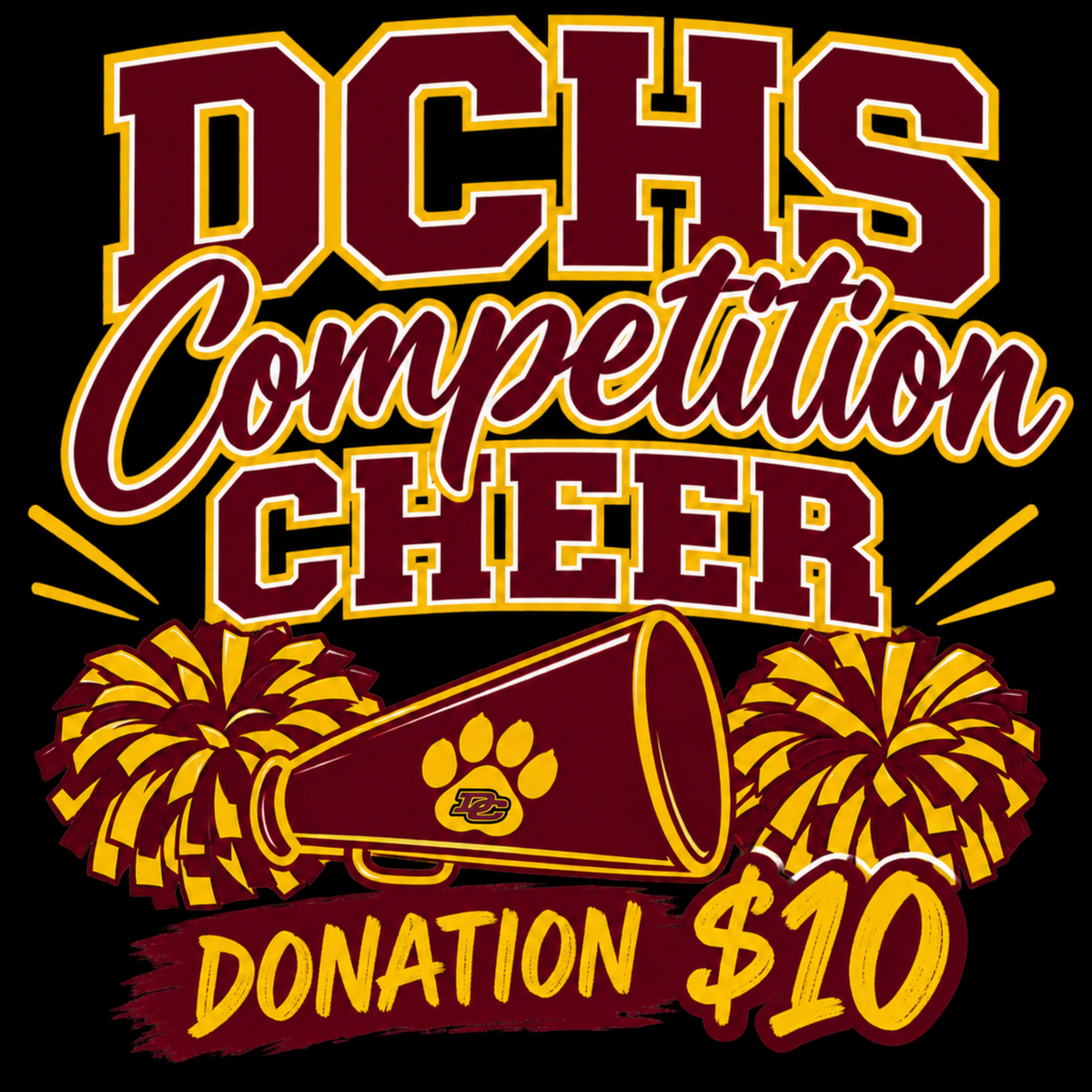 DCHS Competition Cheer Donation