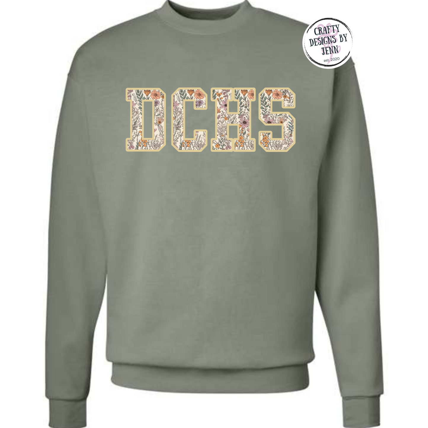 DCHS Floral Sweatshirt