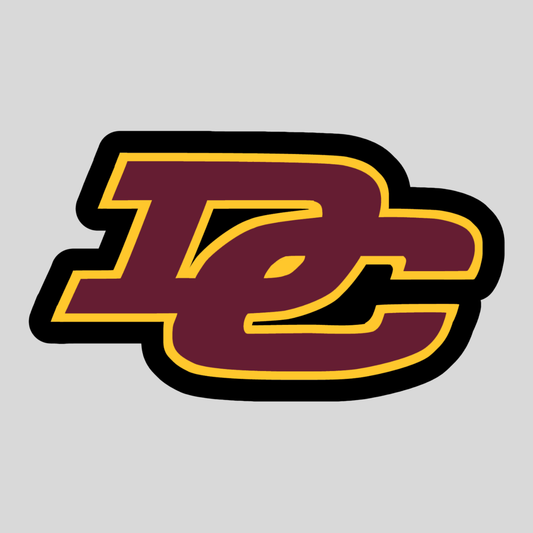 Dade County Logo Black Background Decal