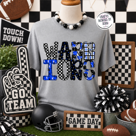 Game Day Warriors Blue