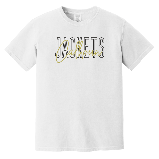 White Calhoun Jackets Comfort Colors