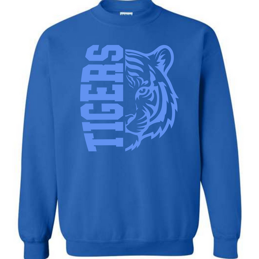 GES PTO TIGERS Blue Sweatshirt