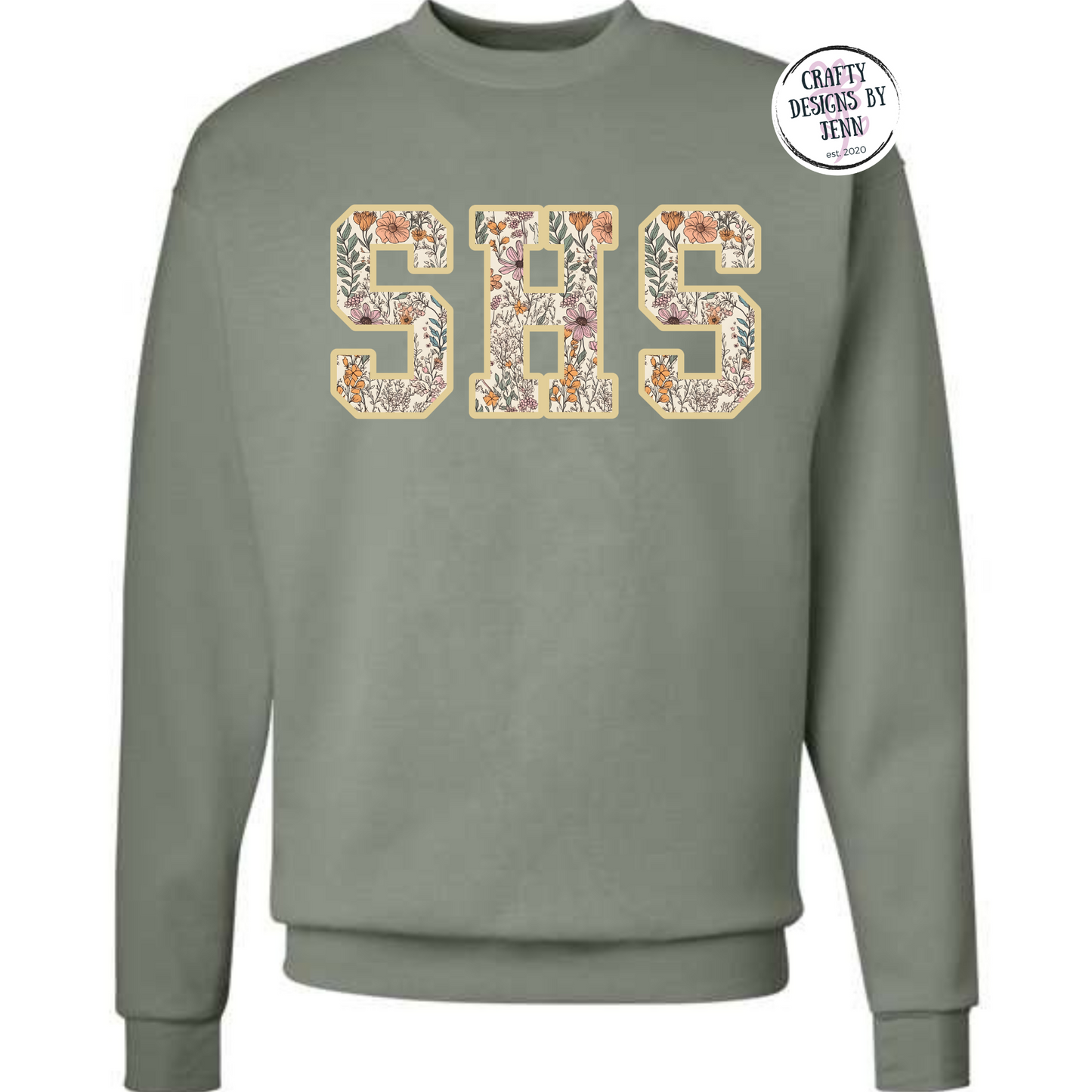 SHS Floral Sweatshirt
