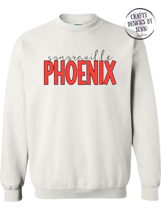 Sonoraville White Sweatshirt
