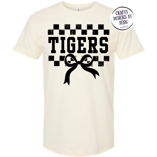 GES PTO TIGERS Bow T-Shirt
