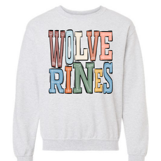 BoHo Wolverines Sweatshirt