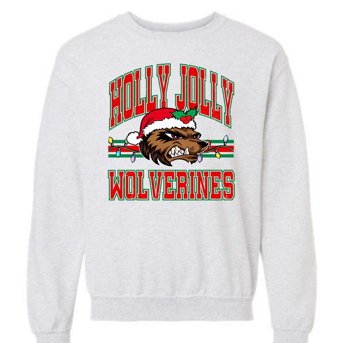 Holly Jolly Wolverines Sweatshirt