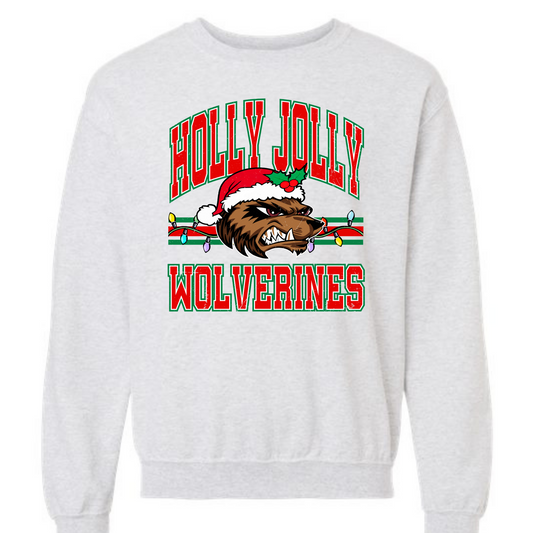Holly Jolly Wolverines Sweatshirt